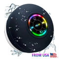 IPX6 Waterproof Speaker with LED Light Show Handsfree Call for Pool Party Camping Shower